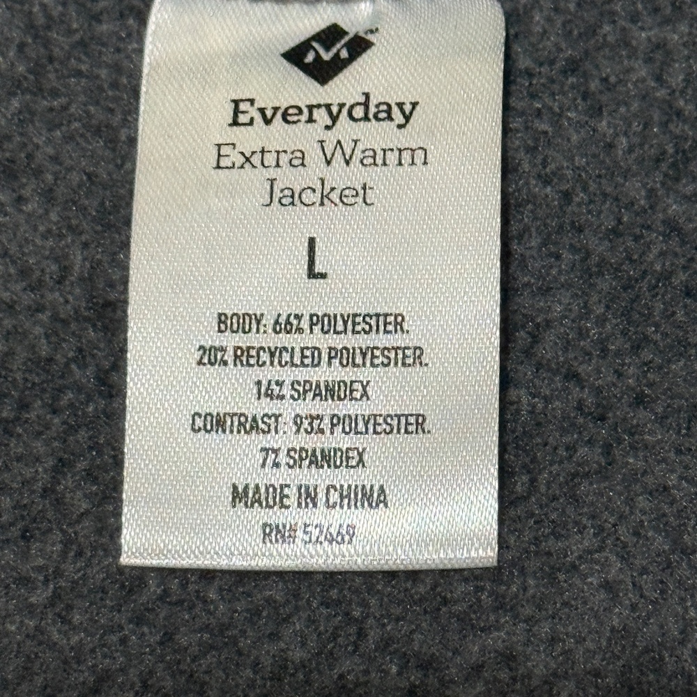 Members Mark Everyday Extra Warm Jacket size Large - Picture 5 of 8